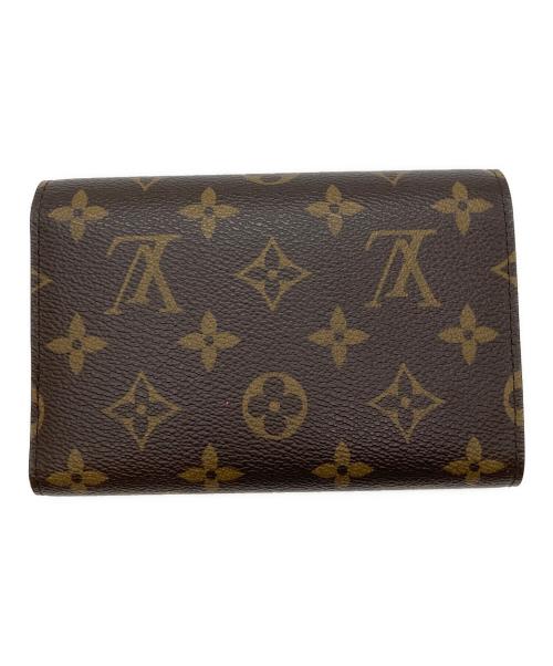 LOUIS VUITTON（ルイ ヴィトン）LOUIS VUITTON (ルイ ヴィトン) 3つ折り財布 ブラウンの古着・服飾アイテム