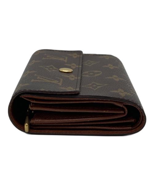 LOUIS VUITTON（ルイ ヴィトン）LOUIS VUITTON (ルイ ヴィトン) 3つ折り財布 ブラウンの古着・服飾アイテム