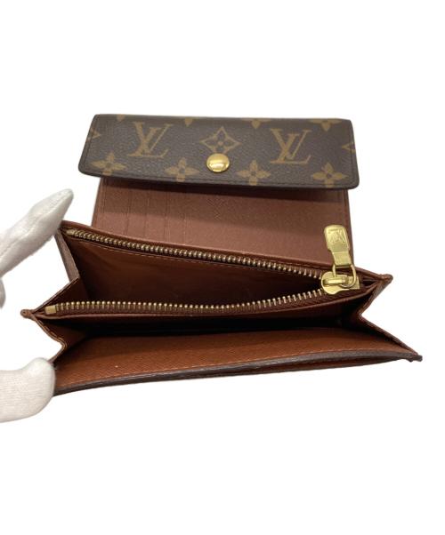 LOUIS VUITTON（ルイ ヴィトン）LOUIS VUITTON (ルイ ヴィトン) 3つ折り財布 ブラウンの古着・服飾アイテム
