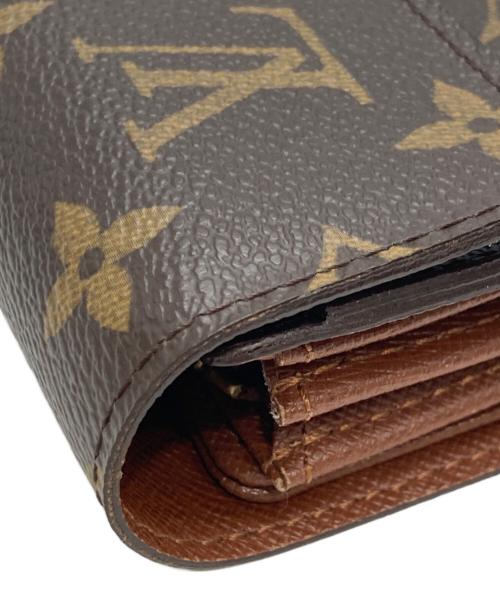 LOUIS VUITTON（ルイ ヴィトン）LOUIS VUITTON (ルイ ヴィトン) 3つ折り財布 ブラウンの古着・服飾アイテム