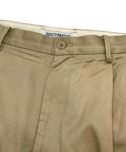 WACKO MARIA（ワコマリア）WACKO MARIA (ワコマリア) 2タックチノパン ベージュ サイズ:XLの古着・服飾アイテム