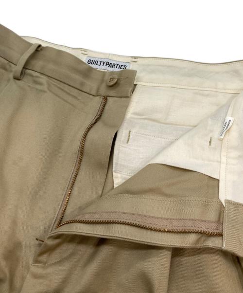 WACKO MARIA（ワコマリア）WACKO MARIA (ワコマリア) 2タックチノパン ベージュ サイズ:XLの古着・服飾アイテム