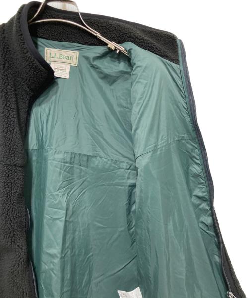L.L.Bean（エルエルビーン）L.L.Bean (エルエルビーン) トップシャムボアフリースベスト ブラック サイズ:REG SMALLの古着・服飾アイテム