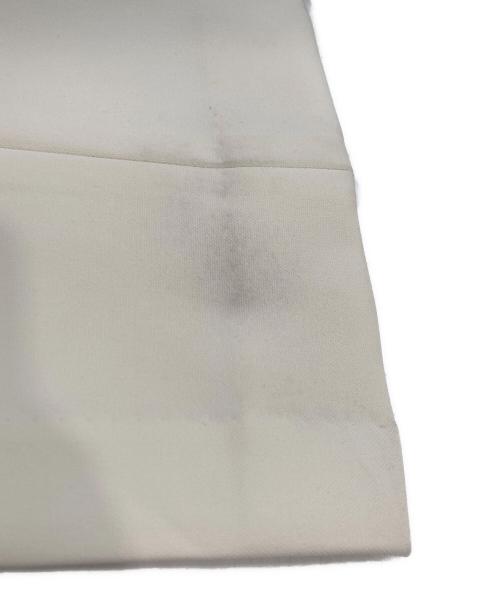 Whim Gazette（ウィムガゼット）Whim Gazette (ウィムガゼット) フロントスリットパンツ ホワイト サイズ:38の古着・服飾アイテム