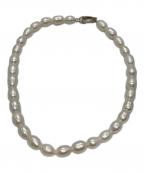 Hoaw.ハァウ）の古着「パールチョーカーネックレス」｜ホワイト