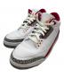 NIKE（ナイキ）の古着「エアジョーダン3」｜ホワイト×レッド