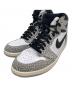 NIKE（ナイキ）の古着「エアジョーダン1 ハイ OG ハイカットスニーカー」｜グレー×ホワイト