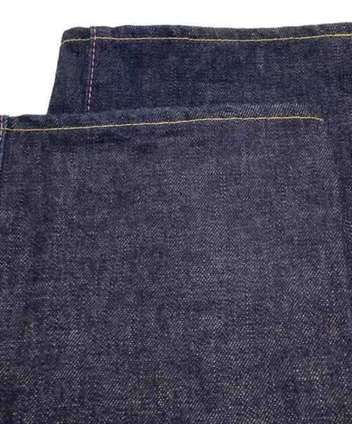 MOMOTARO JEANS（桃太郎ジーンズ）MOMOTARO JEANS (桃太郎ジーンズ) 出陣スリムストレートデニムパンツ インディゴ サイズ:78.5cm（W31)の古着・服飾アイテム