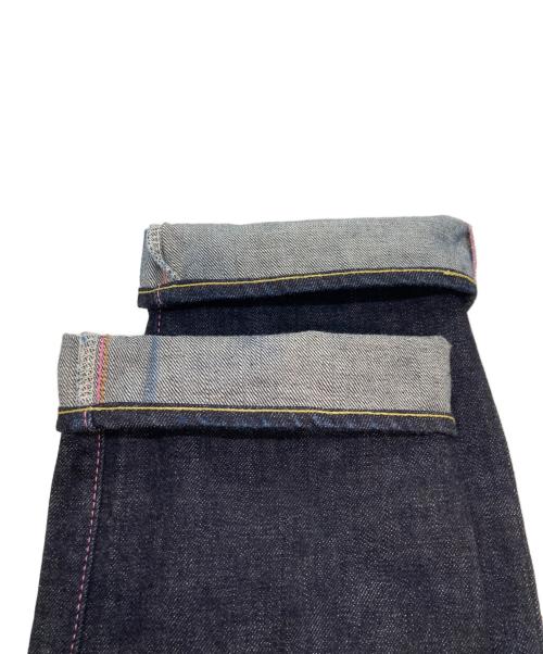 MOMOTARO JEANS（桃太郎ジーンズ）MOMOTARO JEANS (桃太郎ジーンズ) 出陣スリムストレートデニムパンツ インディゴ サイズ:78.5cm（W31)の古着・服飾アイテム