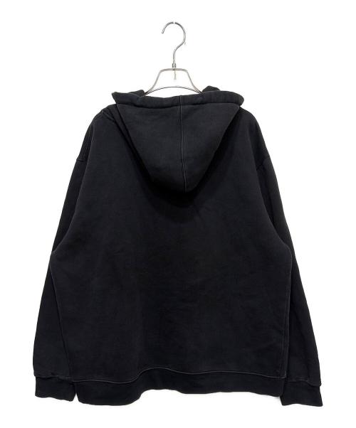 stussy（ステューシー）stussy (ステューシー) Sロゴパーカー ブラック サイズ:Lの古着・服飾アイテム