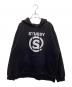 stussy（ステューシー）の古着「Sロゴパーカー」｜ブラック