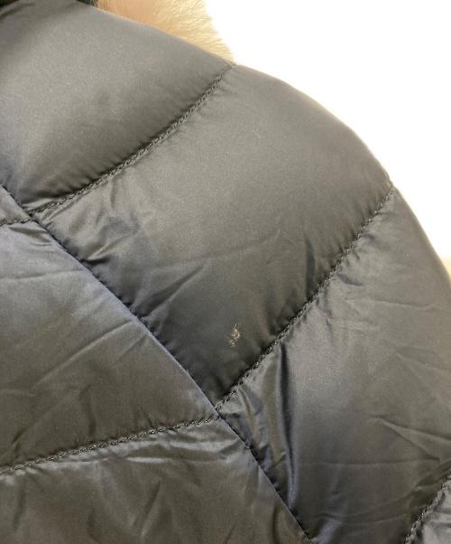 MaxMara（マックスマーラ）MaxMara (マックスマーラ) フーデッド オーバーサイズ リバーシブルダウンコート ネイビー サイズ:36の古着・服飾アイテム