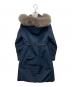MaxMara (マックスマーラ) フーデッド オーバーサイズ リバーシブルダウンコート ネイビー サイズ:36：25000円