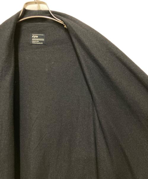 s'yte（サイト）s'yte (サイト) ウールトッパーコート ブラック サイズ:Ｍの古着・服飾アイテム