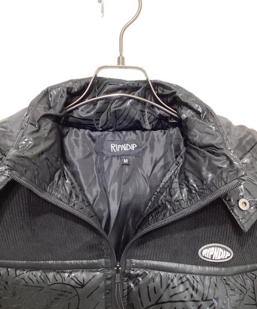 RIPNDIP（リップンディップ）RIPNDIP (リップンディップ) 中綿ジャケット ブラック サイズ:Ｍの古着・服飾アイテム