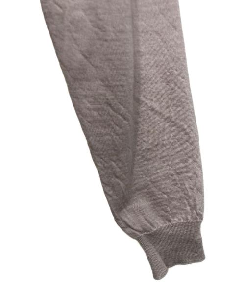 MARNI（マルニ）MARNI (マルニ) カシミヤ リブ切替 クルーネックニット ブラウン×ベージュ サイズ:38の古着・服飾アイテム