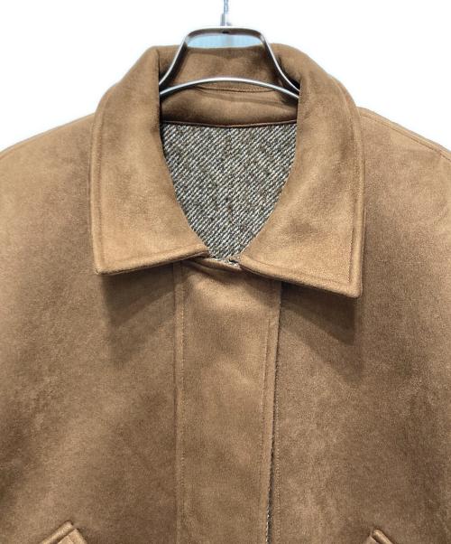 MURUA（ムルーア）MURUA (ムルーア) リバーシブルミドルコート ブラウン サイズ:FREEの古着・服飾アイテム