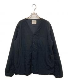 Snow peak（スノーピーク）の古着「フレキシブルインサレーションカーディガン」｜ブラック