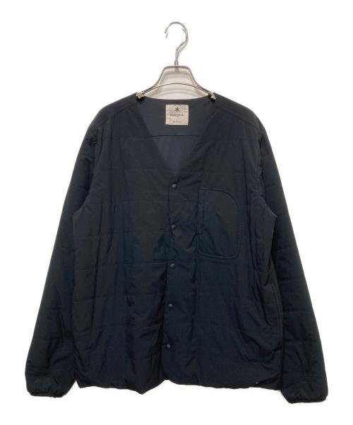 Snow peak（スノーピーク）snow peak (スノーピーク) フレキシブルインサレーションカーディガン ブラック サイズ:Lの古着・服飾アイテム