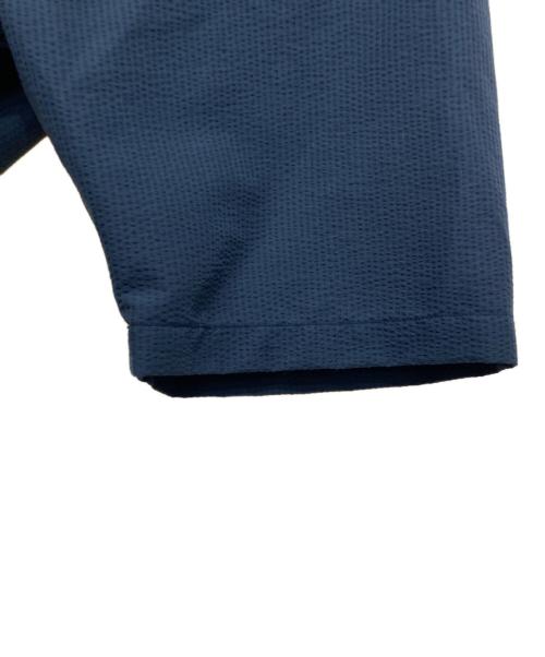 THE NORTH FACE（ザ ノース フェイス）THE NORTH FACE (ザ ノース フェイス) ショートスリーブシアサッカー ベントメッシュシャツ ネイビー サイズ:Mの古着・服飾アイテム