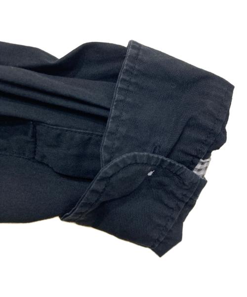 stussy（ステューシー）stussy (ステューシー) チェック切替シャツ ブラック サイズ:表記なしの古着・服飾アイテム