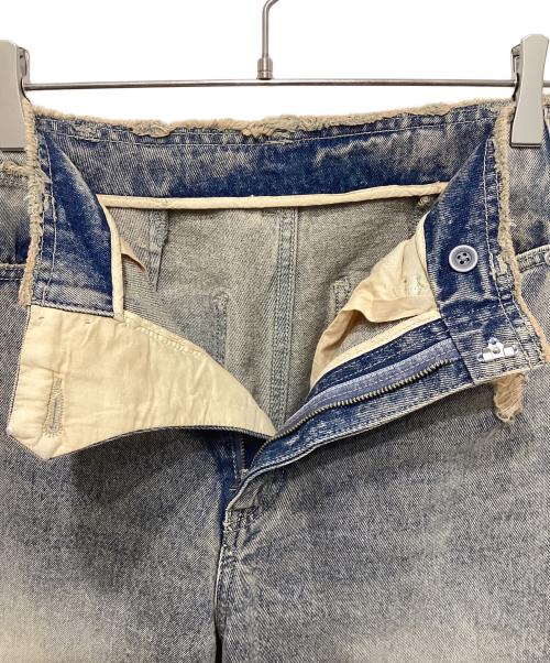 Hella（ヘラ）hella (ヘラ) カットオフデニム インディゴ サイズ:36の古着・服飾アイテム