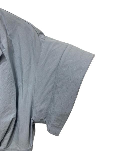 ELENDEEK（エレンディーク）ELENDEEK (エレンディーク) オープンカラーシャツワンピース ブルー サイズ:02の古着・服飾アイテム