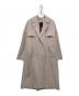 CHAOS（カオス）の古着「ペリアダブルコート」｜ベージュ