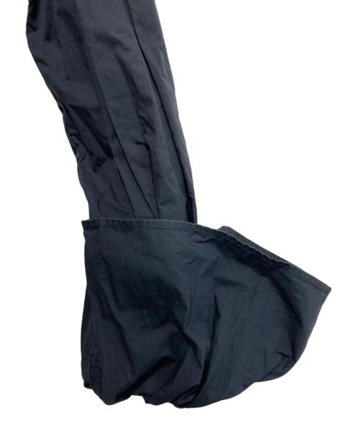 ETRE TOKYO（エトレトウキョウ）ETRE TOKYO (エトレトウキョウ) キャンディースリーブタックシャツ ネイビー サイズ:FREEの古着・服飾アイテム