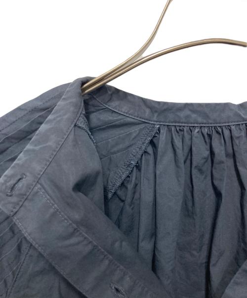 ETRE TOKYO（エトレトウキョウ）ETRE TOKYO (エトレトウキョウ) キャンディースリーブタックシャツ ネイビー サイズ:FREEの古着・服飾アイテム