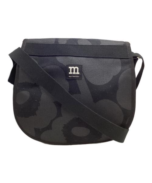 marimekko（マリメッコ）marimekko (マリメッコ) ショルダーバッグ ブラックの古着・服飾アイテム