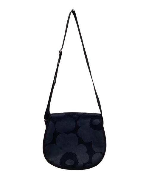 marimekko（マリメッコ）marimekko (マリメッコ) ショルダーバッグ ブラックの古着・服飾アイテム