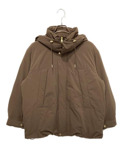 SLOBE IENA（スローブ イエナ）SLOBE IENA (スローブ イエナ) フェザーライト撥水モンスターダウン ブラウン サイズ:38の古着・服飾アイテム