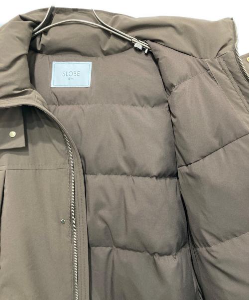 SLOBE IENA（スローブ イエナ）SLOBE IENA (スローブ イエナ) フェザーライト撥水モンスターダウン ブラウン サイズ:38の古着・服飾アイテム