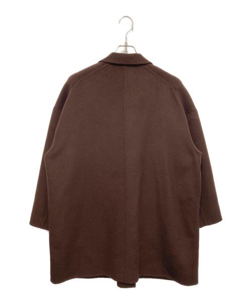 FRAMeWORK（フレームワーク）FRAMeWORK (フレームワーク) ハミルトンリバーテーラードコート ブラウン サイズ:38の古着・服飾アイテム