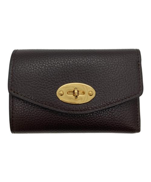 MULBERRY（マルベリー）MULBERRY (マルベリー) 3つ折り財布 ブラウンの古着・服飾アイテム