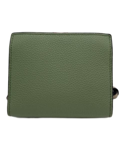 LOEWE（ロエベ）LOEWE (ロエベ) バーティカルウォレット グリーンの古着・服飾アイテム