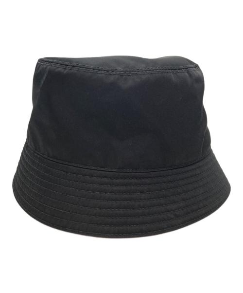 PRADA（プラダ）PRADA (プラダ) ReNylonバケットハット ブラック サイズ:Lの古着・服飾アイテム