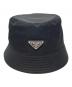 PRADA (プラダ) ReNylonバケットハット ブラック サイズ:L：35000円