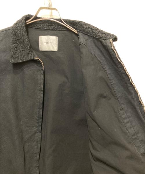 arte Antwerp（アートアントワープ）arte Antwerp (アートアントワープ) ジョシュアディテールカラージャケット ブラック サイズ:Lの古着・服飾アイテム