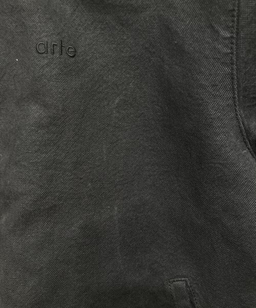 arte Antwerp（アートアントワープ）arte Antwerp (アートアントワープ) ジョシュアディテールカラージャケット ブラック サイズ:Lの古着・服飾アイテム