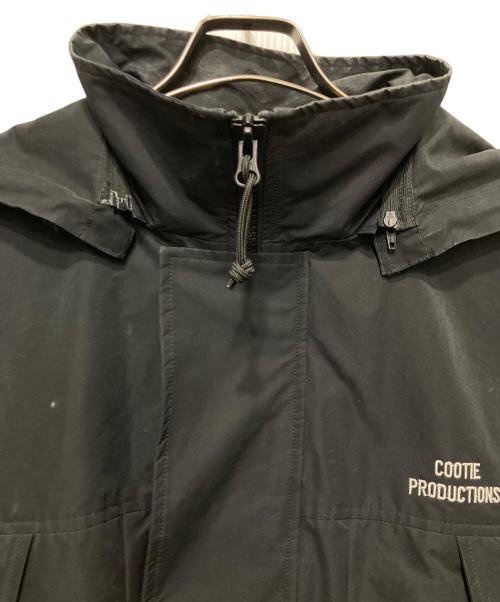 COOTIE PRODUCTIONS（クーティープロダクツ）COOTIE PRODUCTIONS (クーティープロダクツ) オーバーサイズシェルジャケット ブラック サイズ:Ｍの古着・服飾アイテム