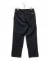 COOTIE PRODUCTIONS (クーティープロダクツ) ツイルピンタックトラウザーパンツ ブラック サイズ:Ｍ：10000円