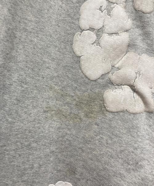 READYMADE（レディメイド）READYMADE (レディメイド) Denim Tears (デニムティアーズ) フラワープリントスウェットパンツ グレー サイズ:Lの古着・服飾アイテム