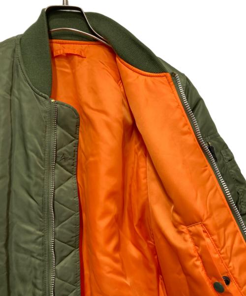 ALPHA（アルファ）ALPHA (アルファ) MA-1ジャケット オリーブ サイズ:Ｍの古着・服飾アイテム