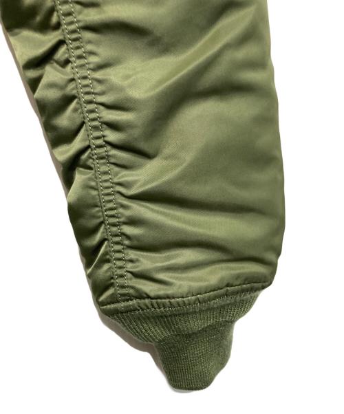 ALPHA（アルファ）ALPHA (アルファ) MA-1ジャケット オリーブ サイズ:Ｍの古着・服飾アイテム