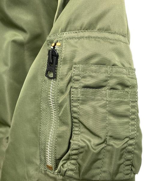 ALPHA（アルファ）ALPHA (アルファ) MA-1ジャケット オリーブ サイズ:Ｍの古着・服飾アイテム