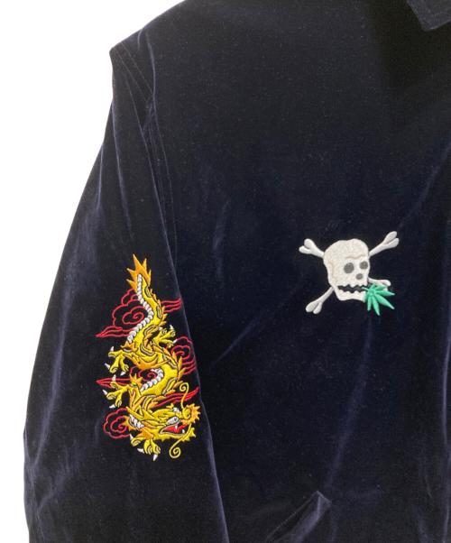 HAIGHT（ヘイト）HAIGHT (ヘイト) スーベニアジャケット ネイビー サイズ:XLの古着・服飾アイテム