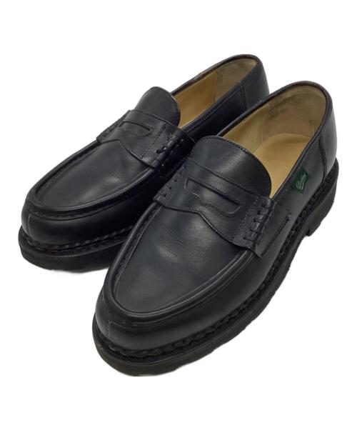 PARABOOT（パラブーツ）PARABOOT (パラブーツ) コインローファー ブラック サイズ:6 1/2Fの古着・服飾アイテム