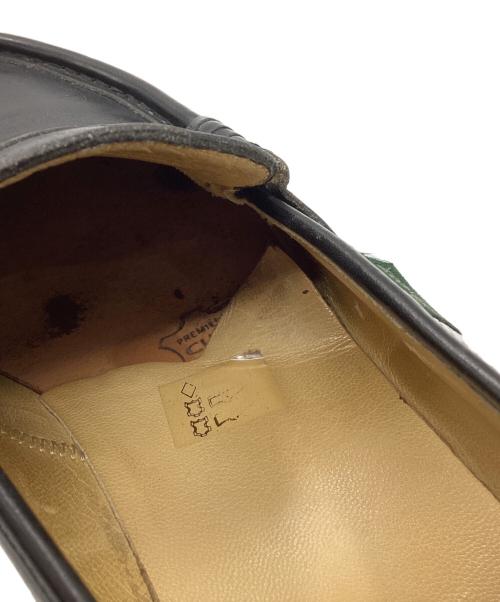 PARABOOT（パラブーツ）PARABOOT (パラブーツ) コインローファー ブラック サイズ:6 1/2Fの古着・服飾アイテム